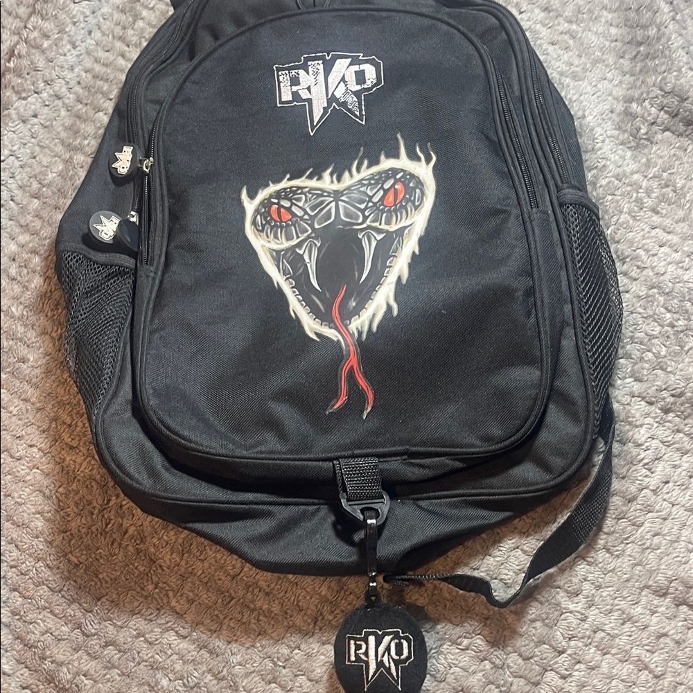 Rko Black Backpack